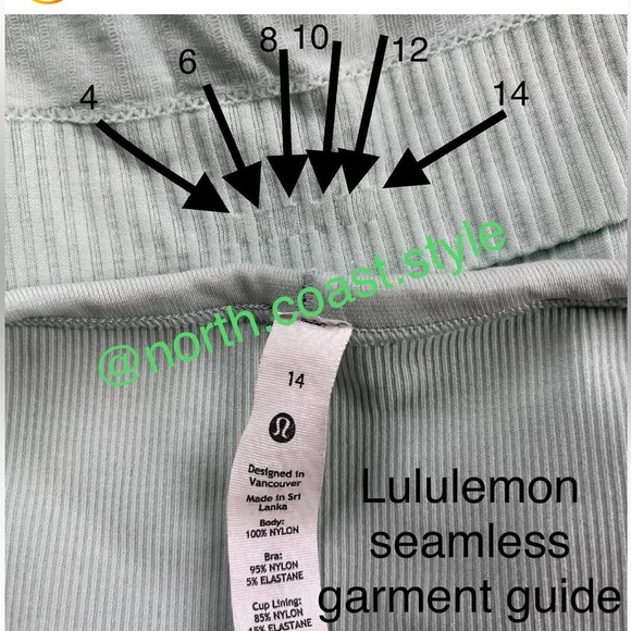 Lululemon Athletic Casual Women’s Cropped Green Leggings Large - Picture 8 of 8